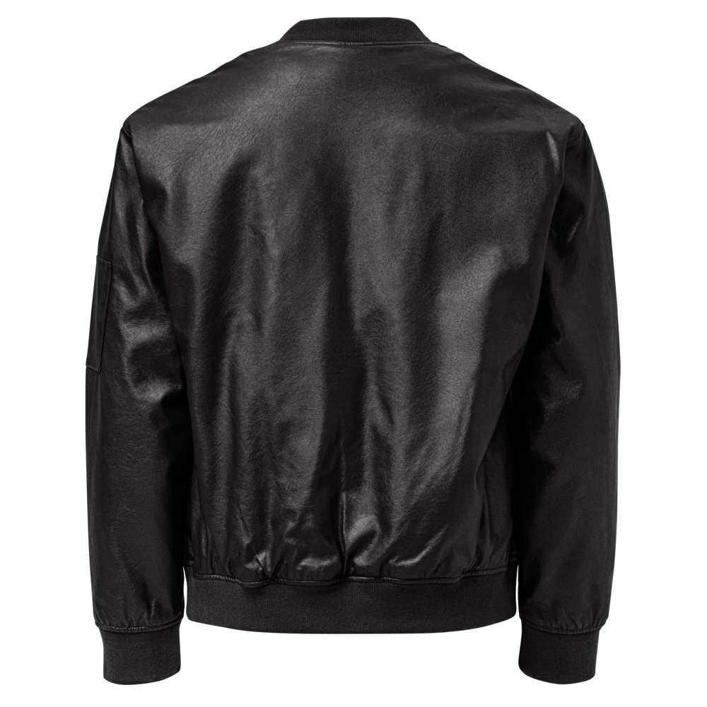 MYWoRLD Lux Leather Bomber | Empowerment Streetwear
