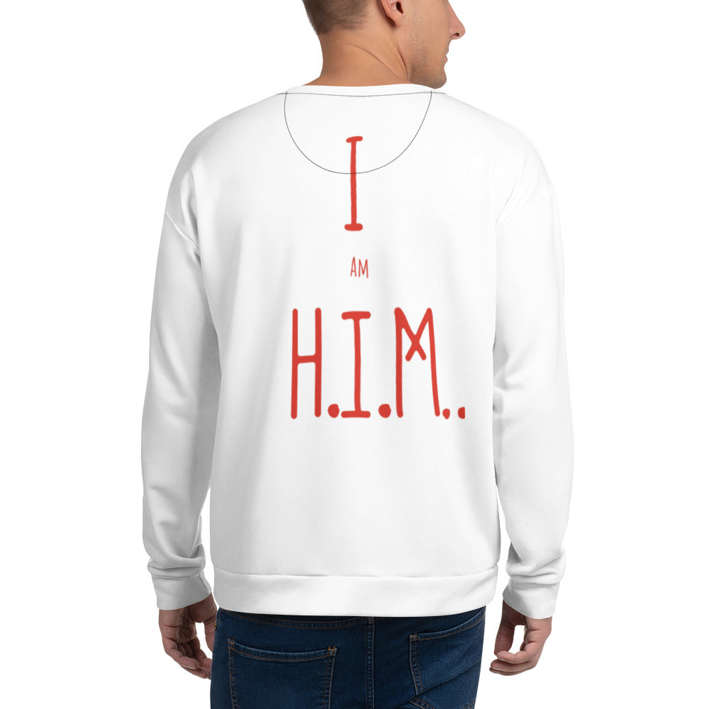 H.I.M empowerment streetwear sweatshirt for men