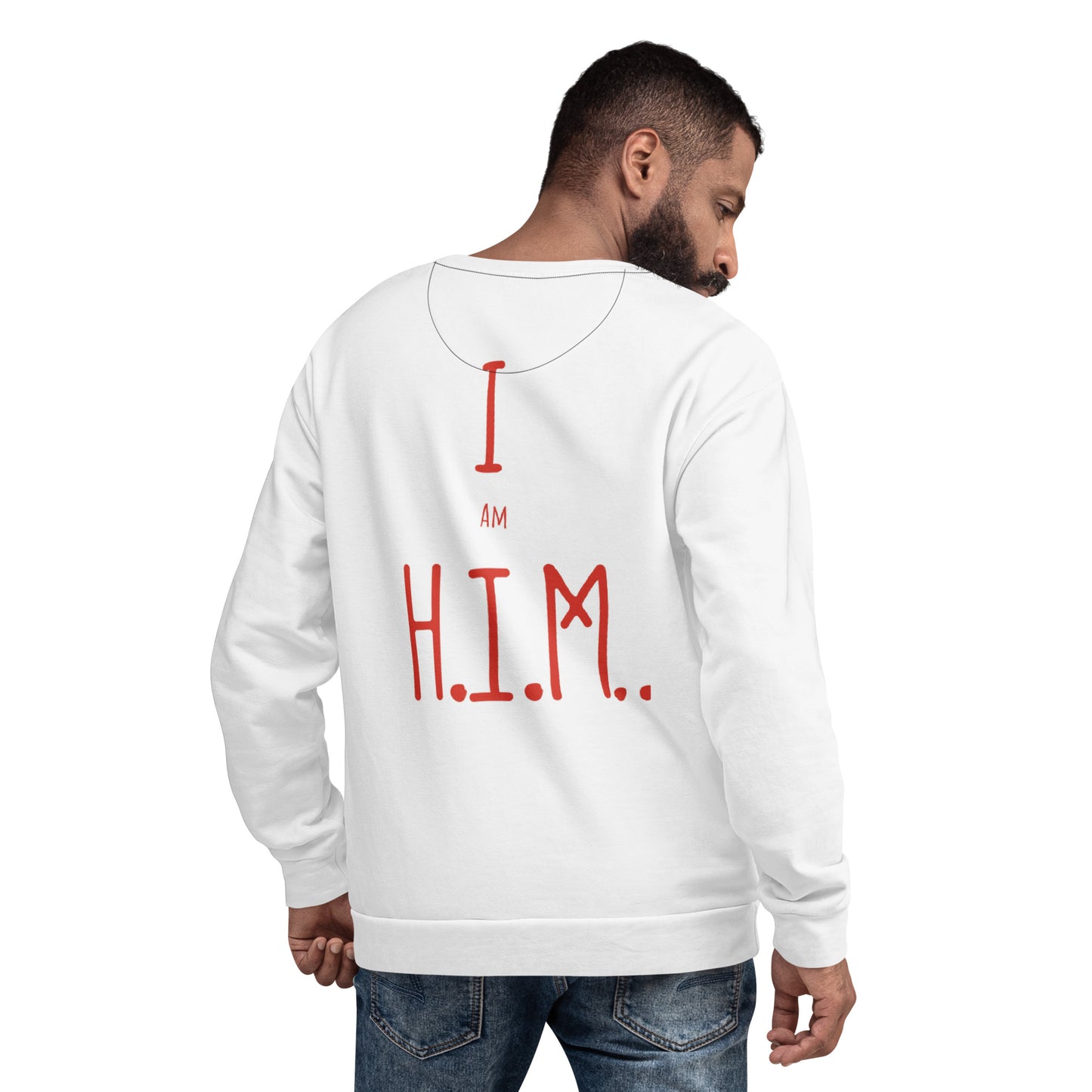 H.I.M empowerment streetwear sweatshirt for men