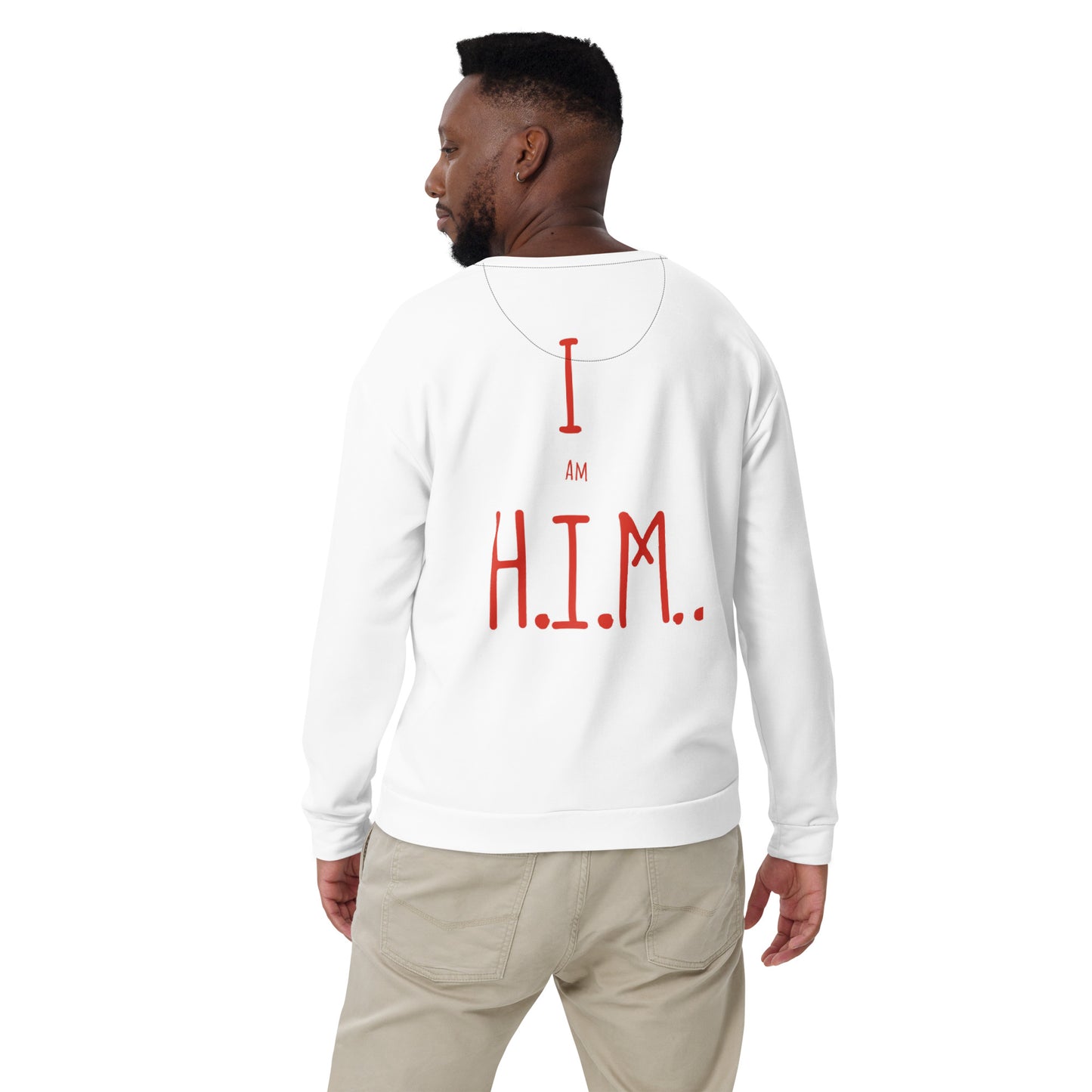 H.I.M empowerment streetwear sweatshirt for men