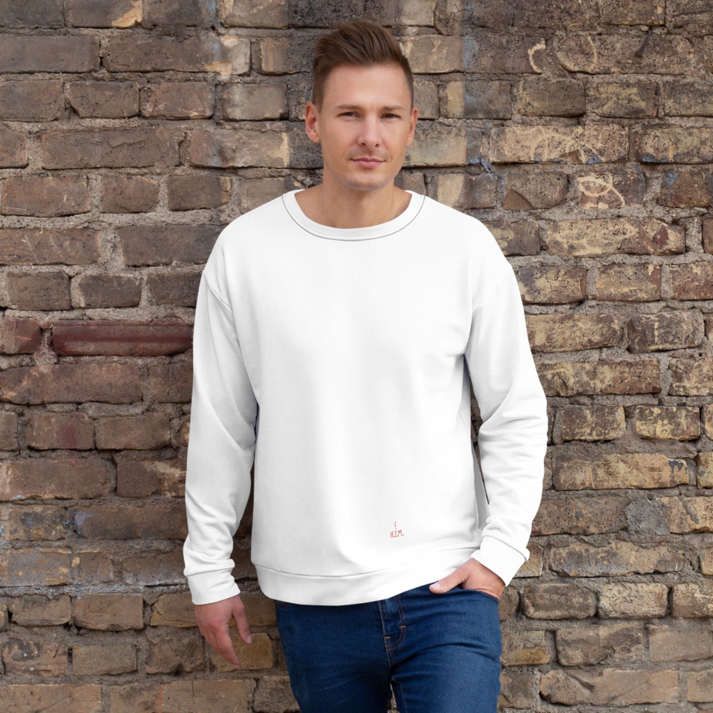 H.I.M empowerment streetwear sweatshirt for men