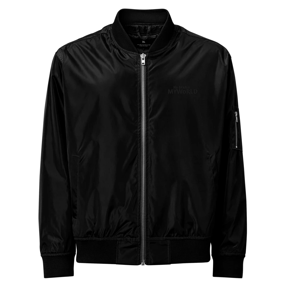 Eco-Friendly Classic Bomber Jacket | Threadfast 395J