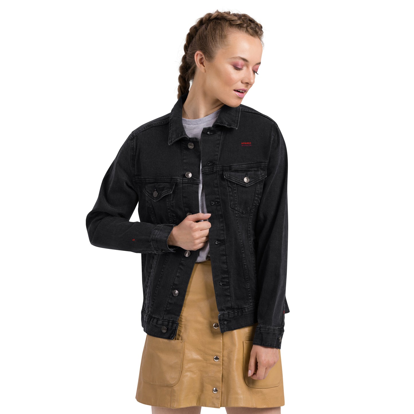 MYWoRLD denim jacket- Confidence stitched into every thread