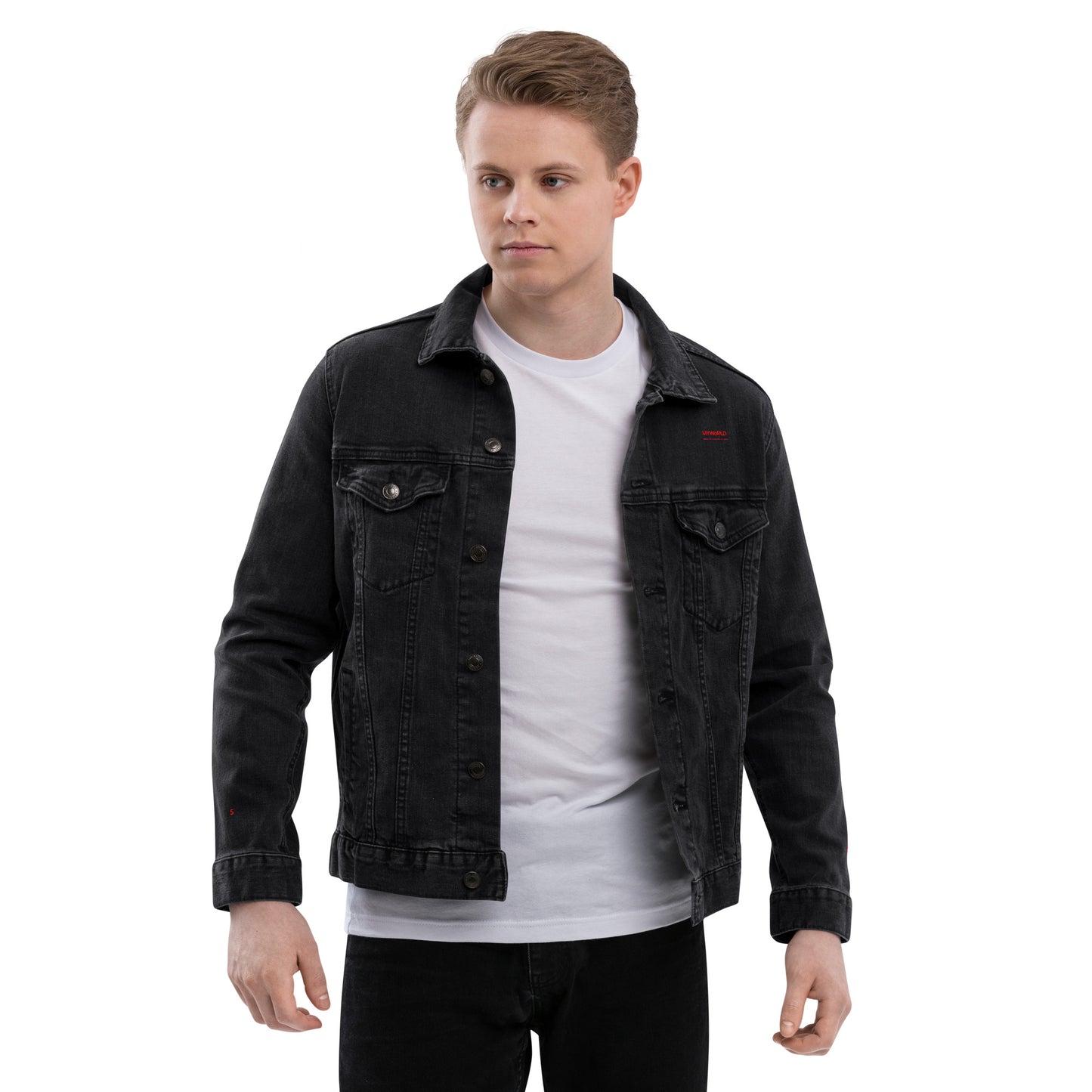MYWoRLD denim jacket- Confidence stitched into every thread