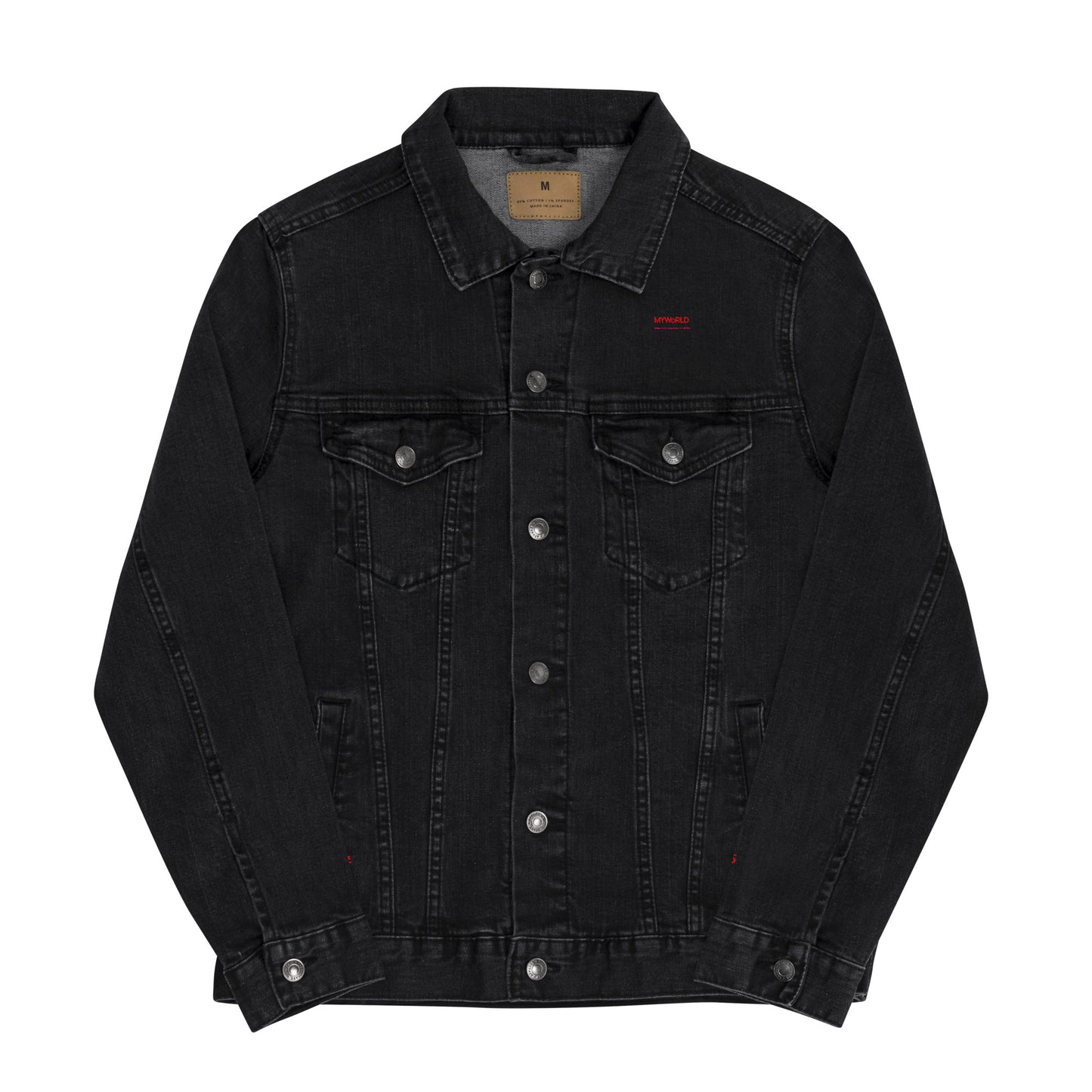 MYWoRLD denim jacket- Confidence stitched into every thread