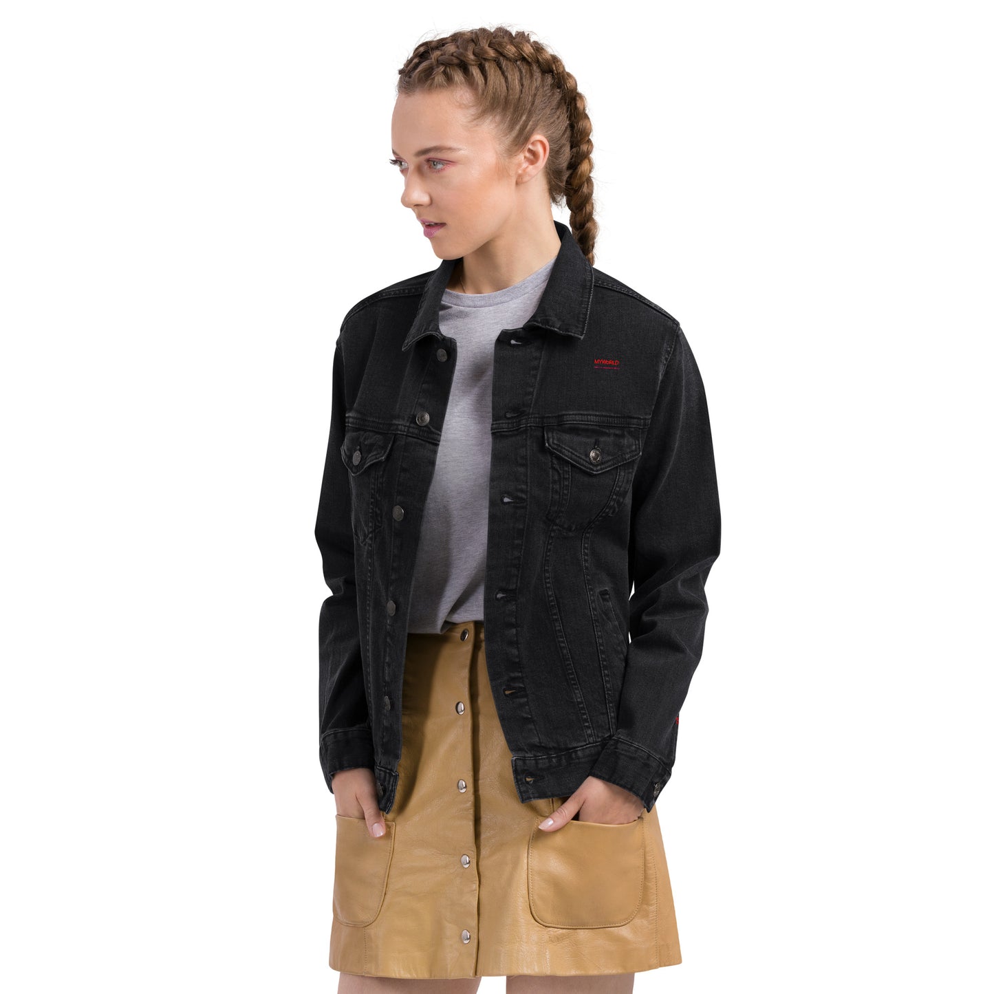 MYWoRLD denim jacket- Confidence stitched into every thread