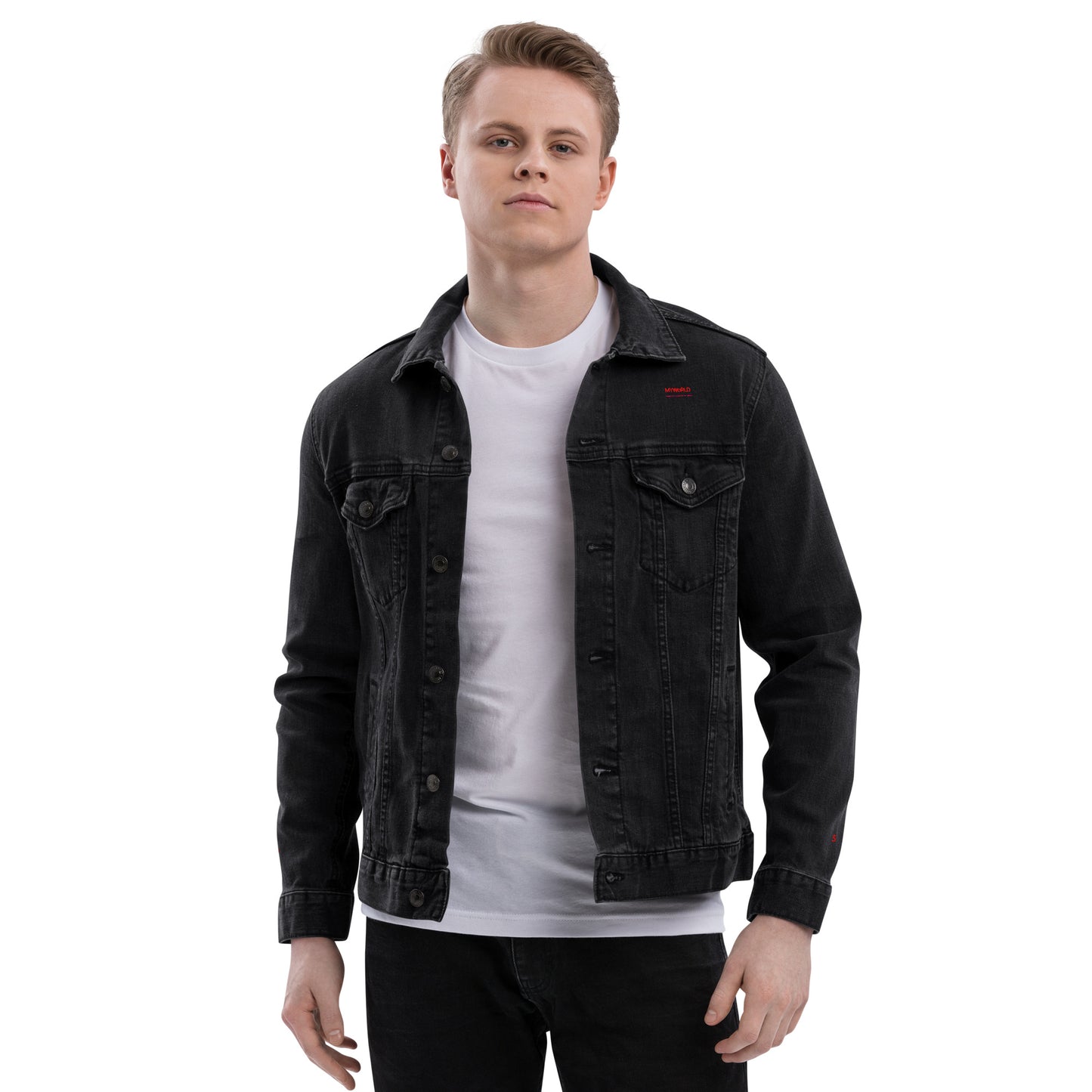 MYWoRLD denim jacket- Confidence stitched into every thread