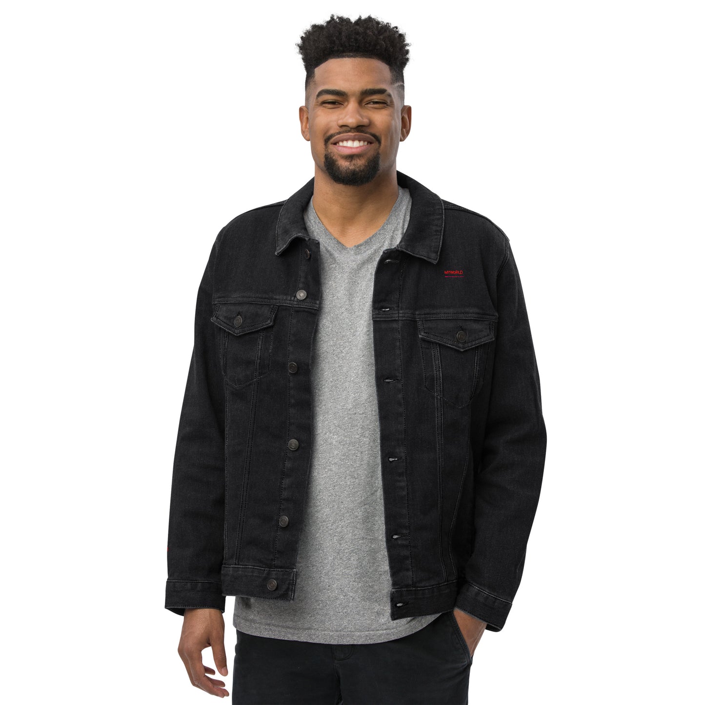 MYWoRLD denim jacket- Confidence stitched into every thread