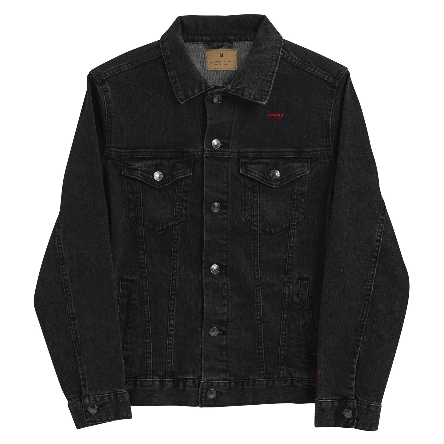 MYWoRLD denim jacket- Confidence stitched into every thread