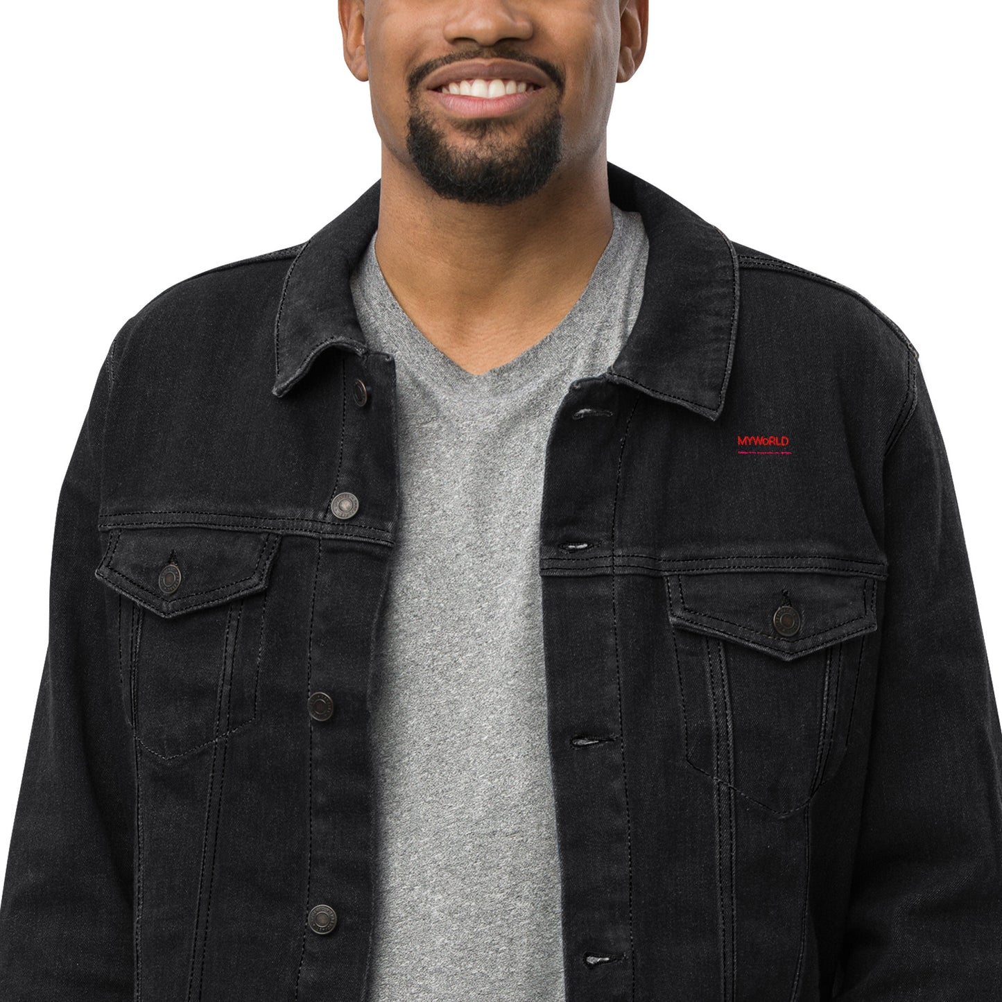 MYWoRLD denim jacket- Confidence stitched into every thread