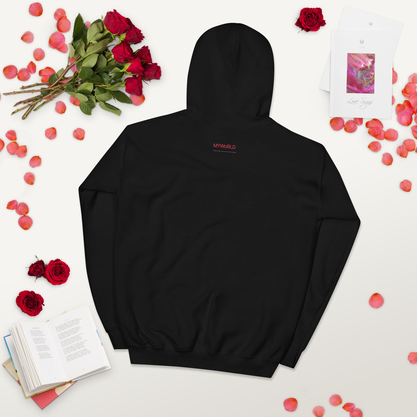 MYWoRLD women's hoodie- Confidence stitched into every thread