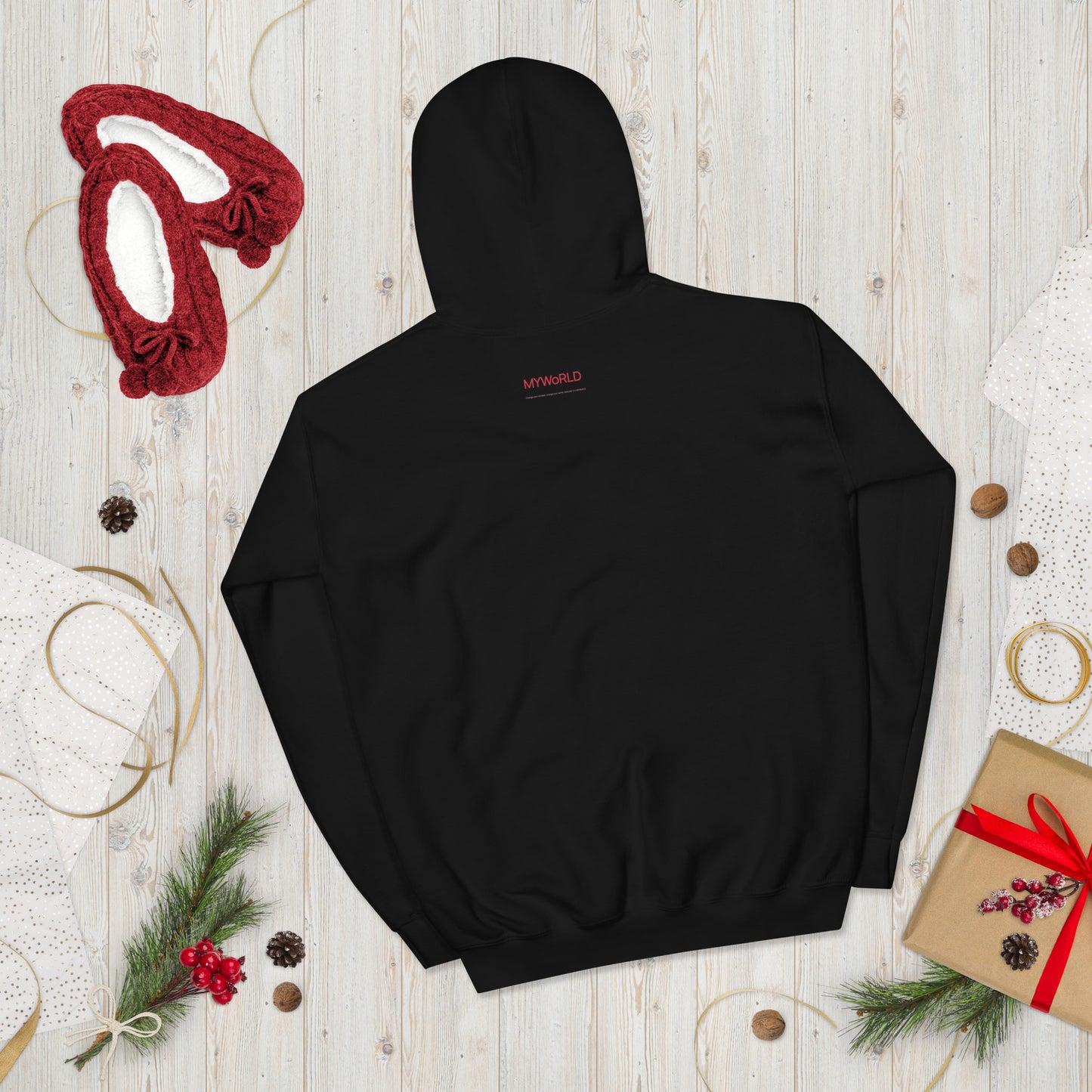 MYWoRLD women's hoodie- Confidence stitched into every thread