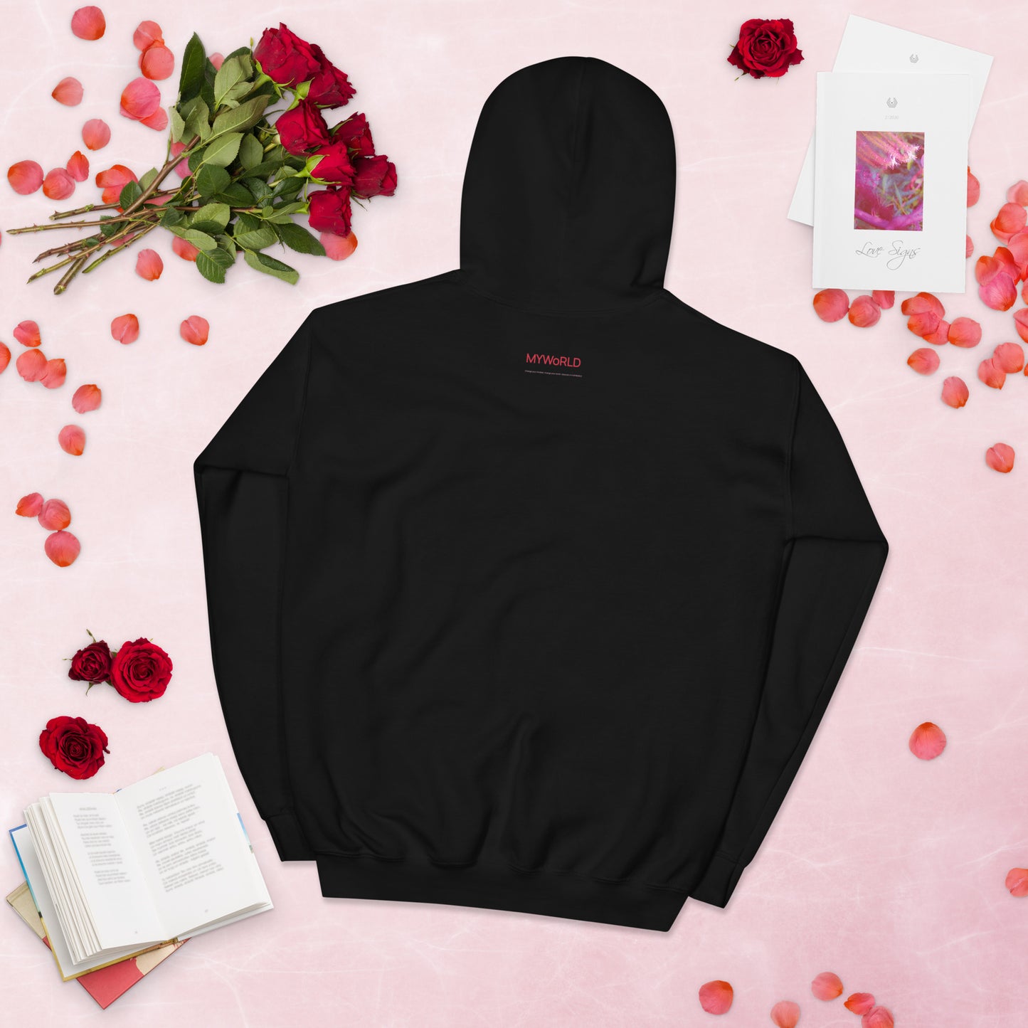 MYWoRLD women's hoodie- Confidence stitched into every thread