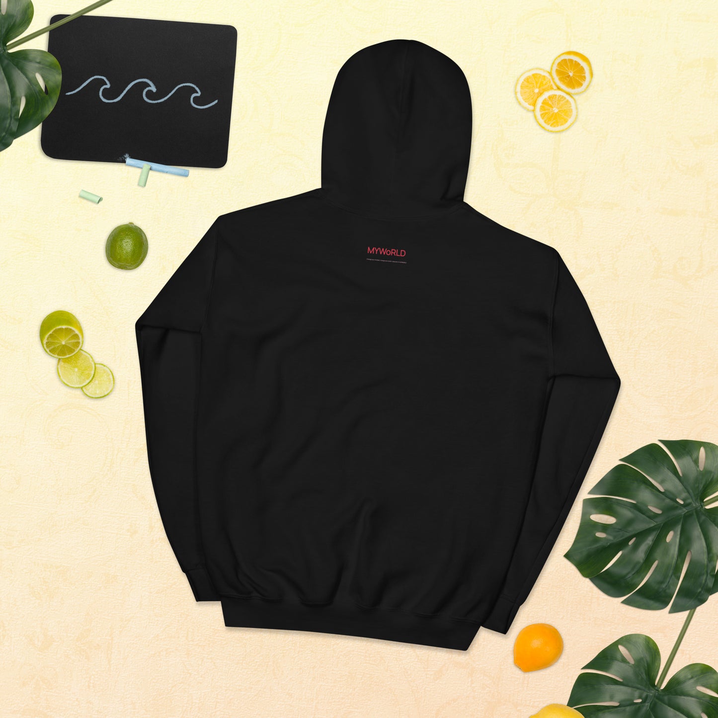 MYWoRLD women's hoodie- Confidence stitched into every thread
