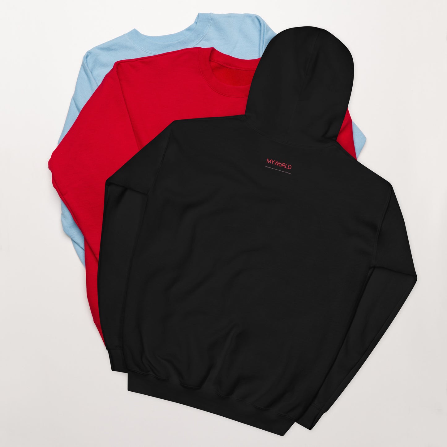 MYWoRLD women's hoodie- Confidence stitched into every thread