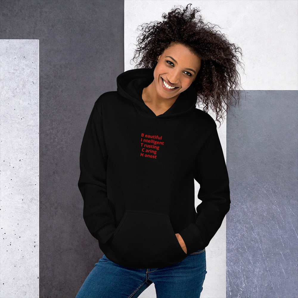 MYWoRLD women's hoodie- Confidence stitched into every thread