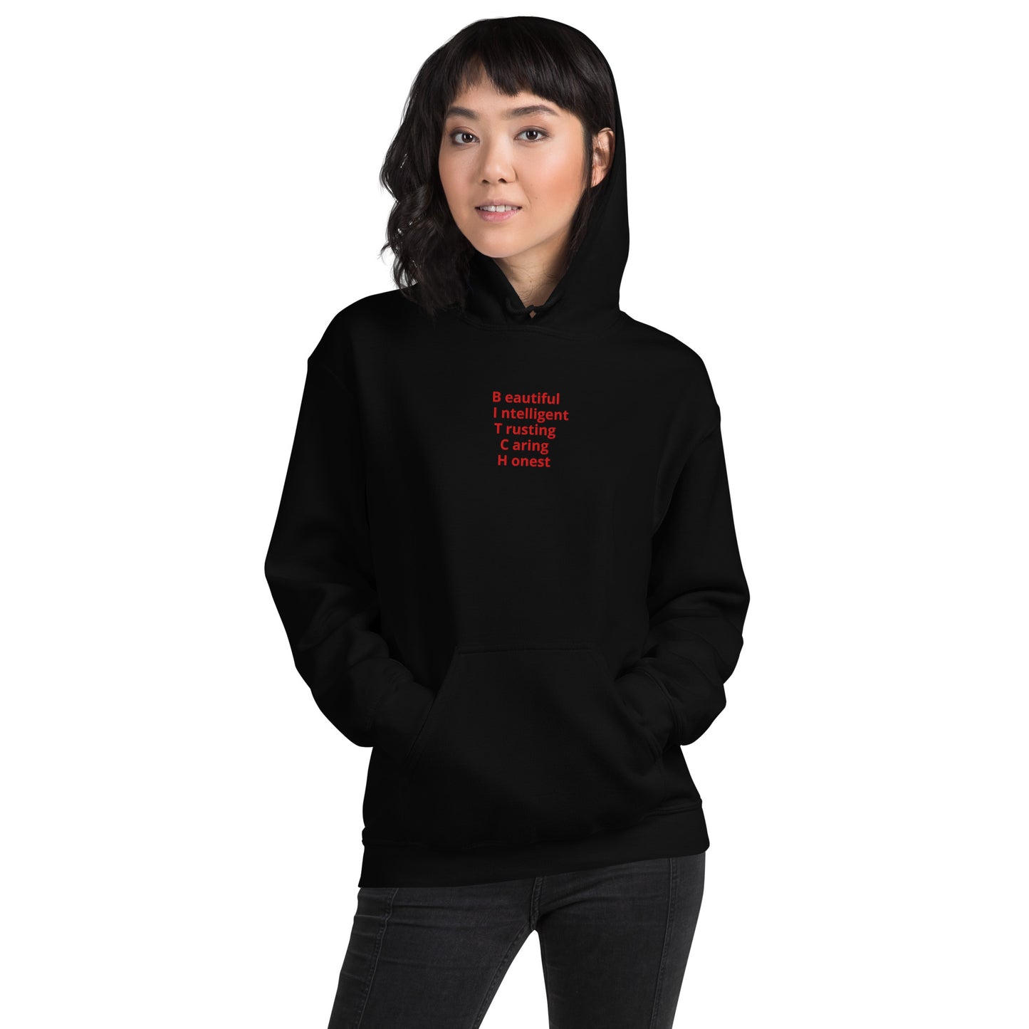 MYWoRLD women's hoodie- Confidence stitched into every thread