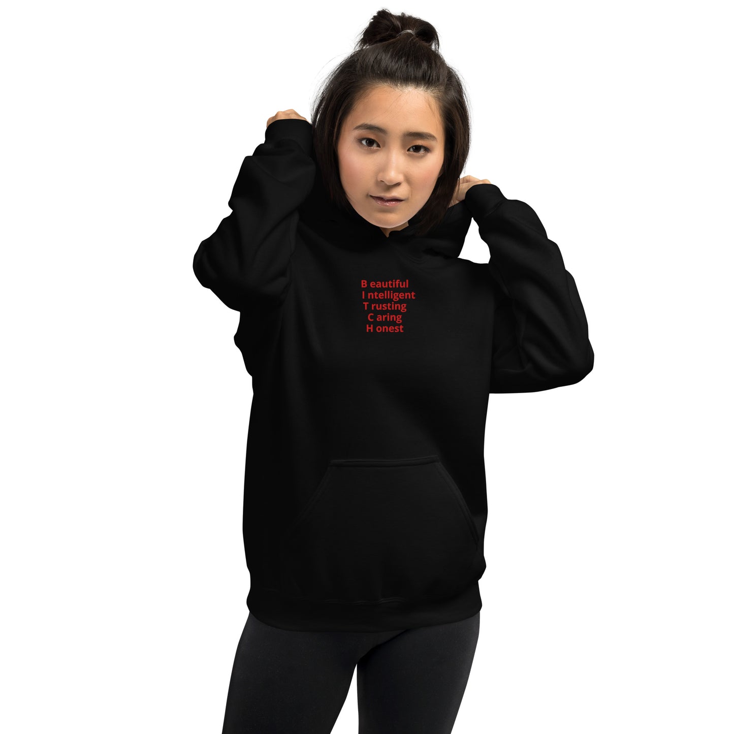 MYWoRLD women's hoodie- Confidence stitched into every thread