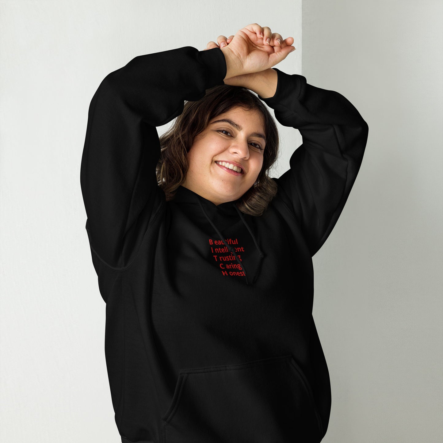 MYWoRLD women's hoodie- Confidence stitched into every thread