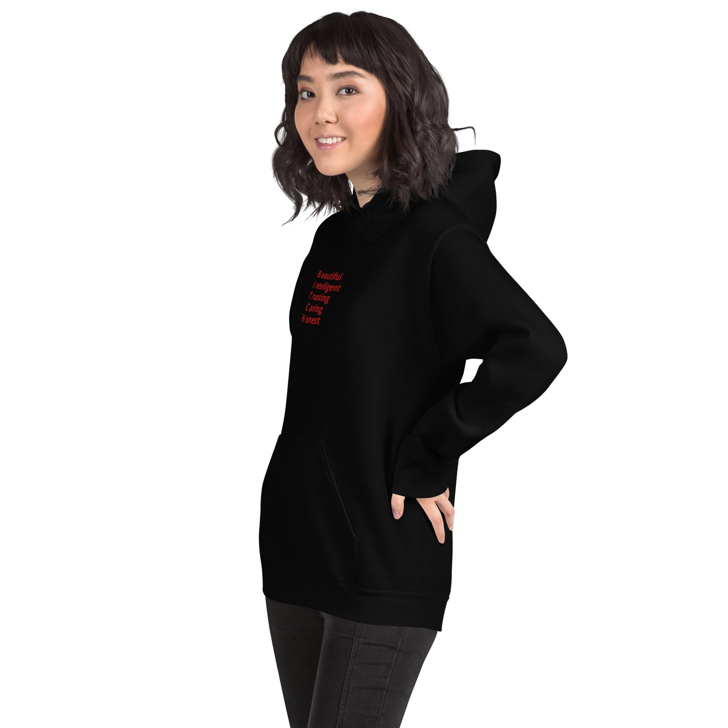 MYWoRLD women's hoodie- Confidence stitched into every thread