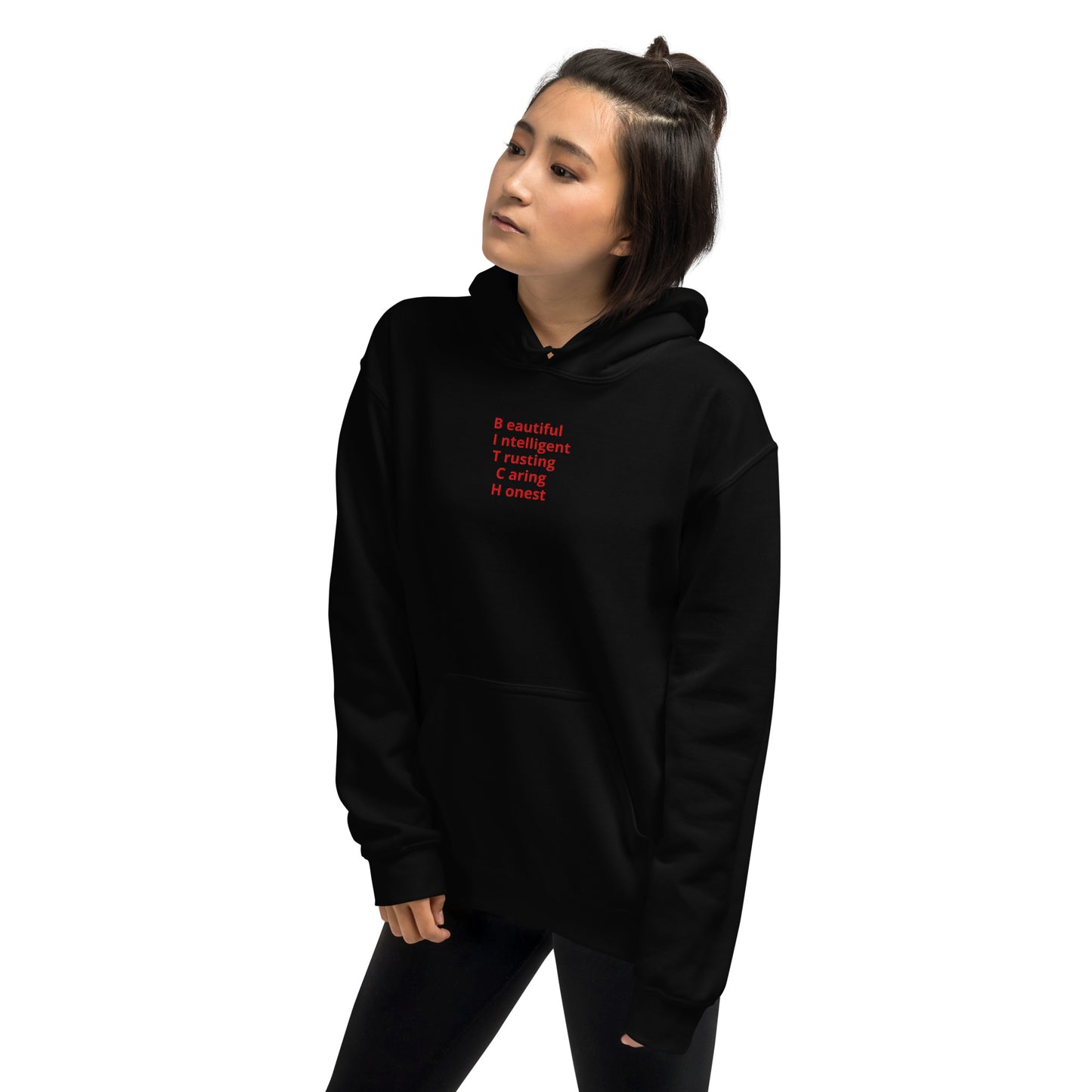 MYWoRLD women's hoodie- Confidence stitched into every thread