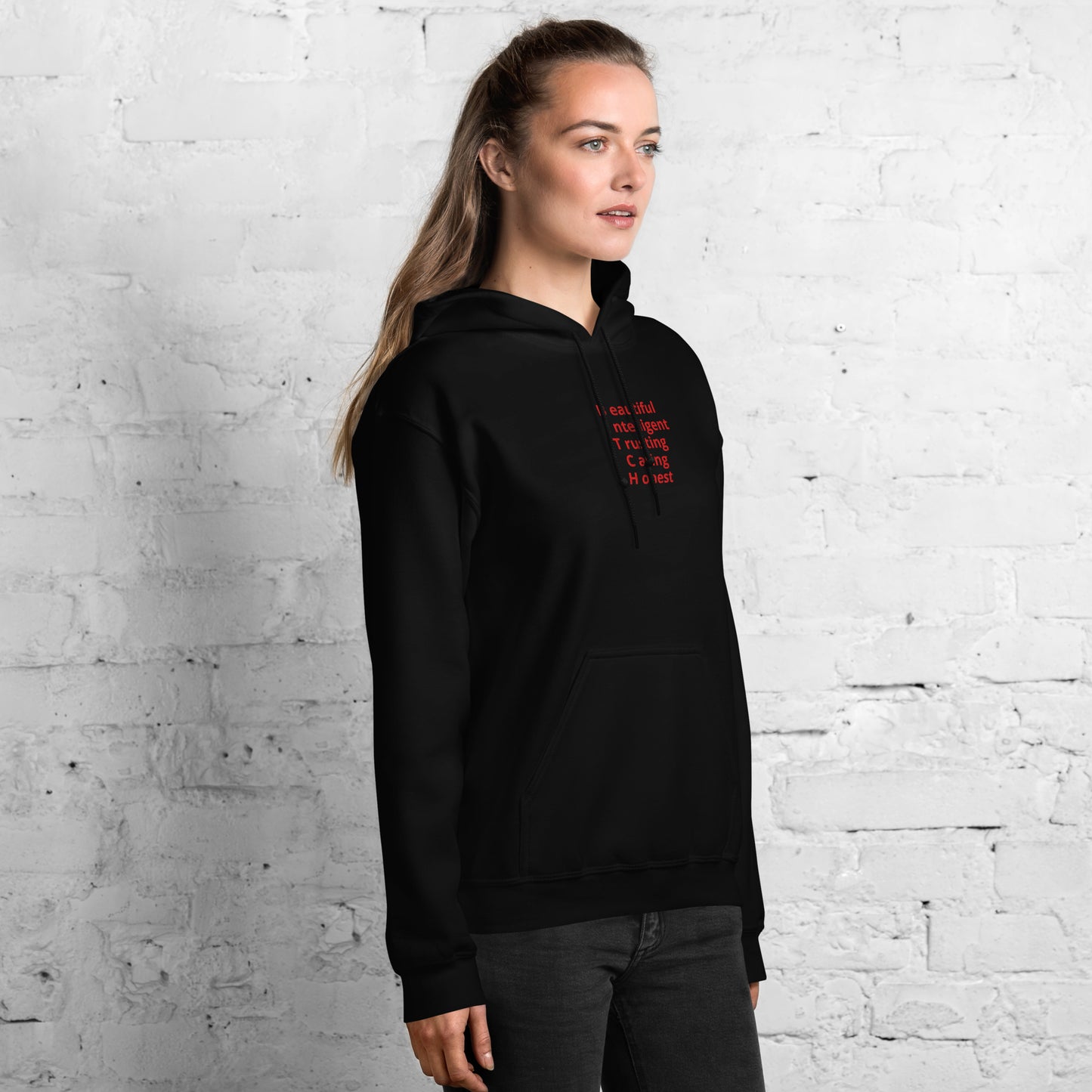 MYWoRLD women's hoodie- Confidence stitched into every thread