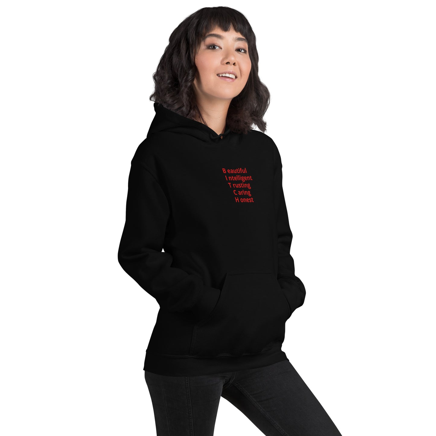 MYWoRLD women's hoodie- Confidence stitched into every thread