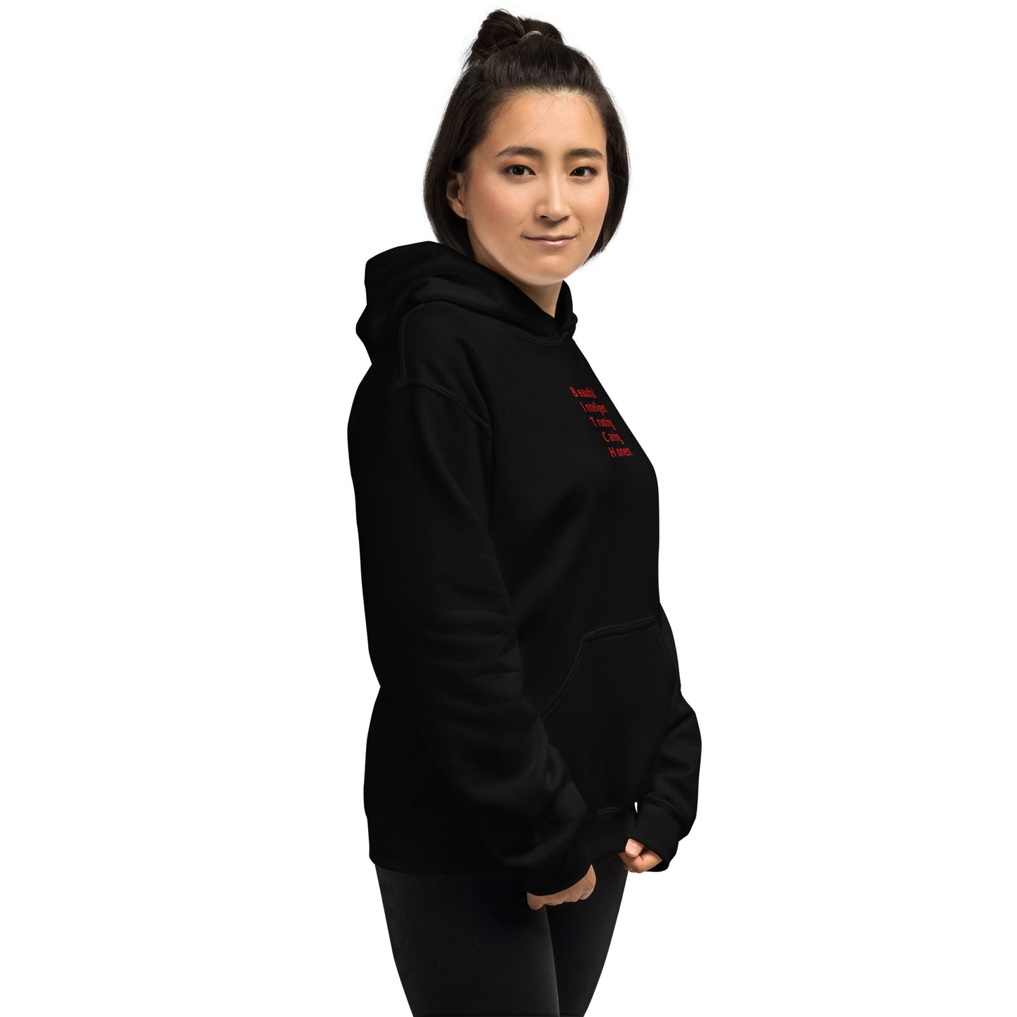 MYWoRLD women's hoodie- Confidence stitched into every thread