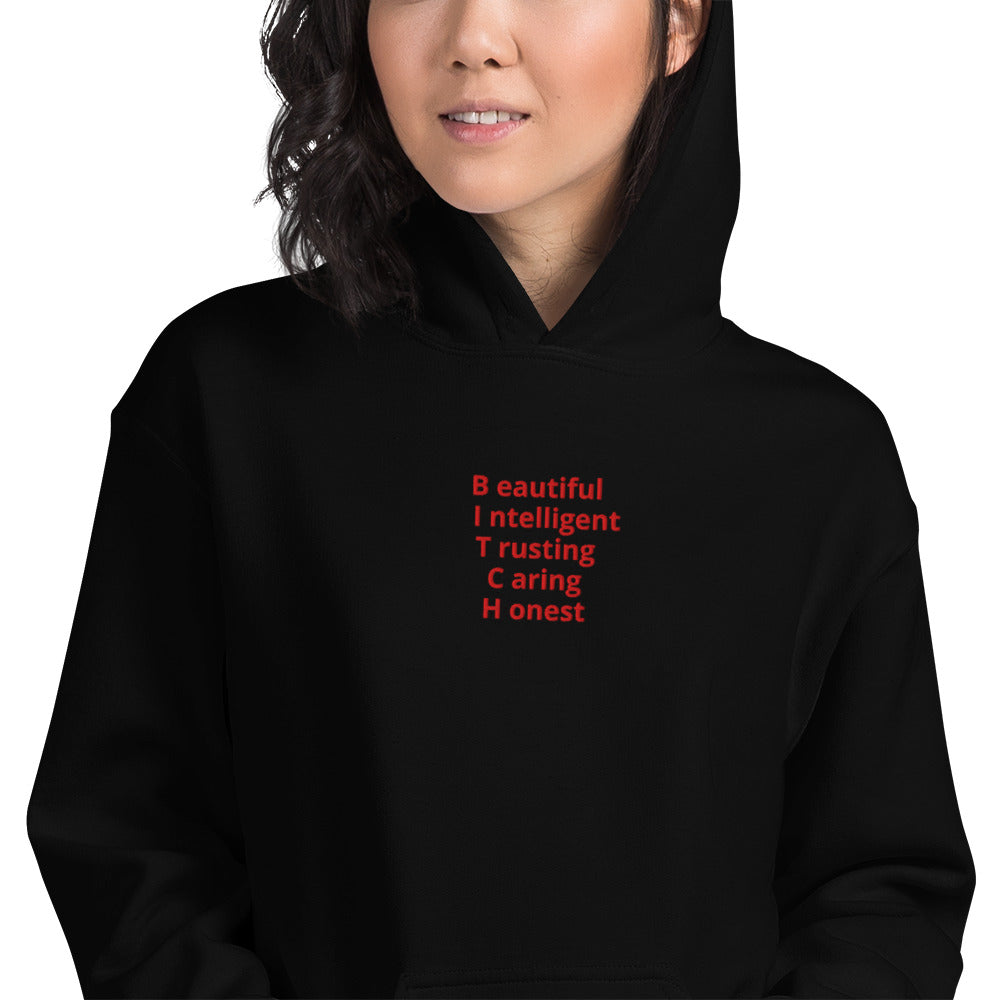 MYWoRLD women's hoodie- Confidence stitched into every thread