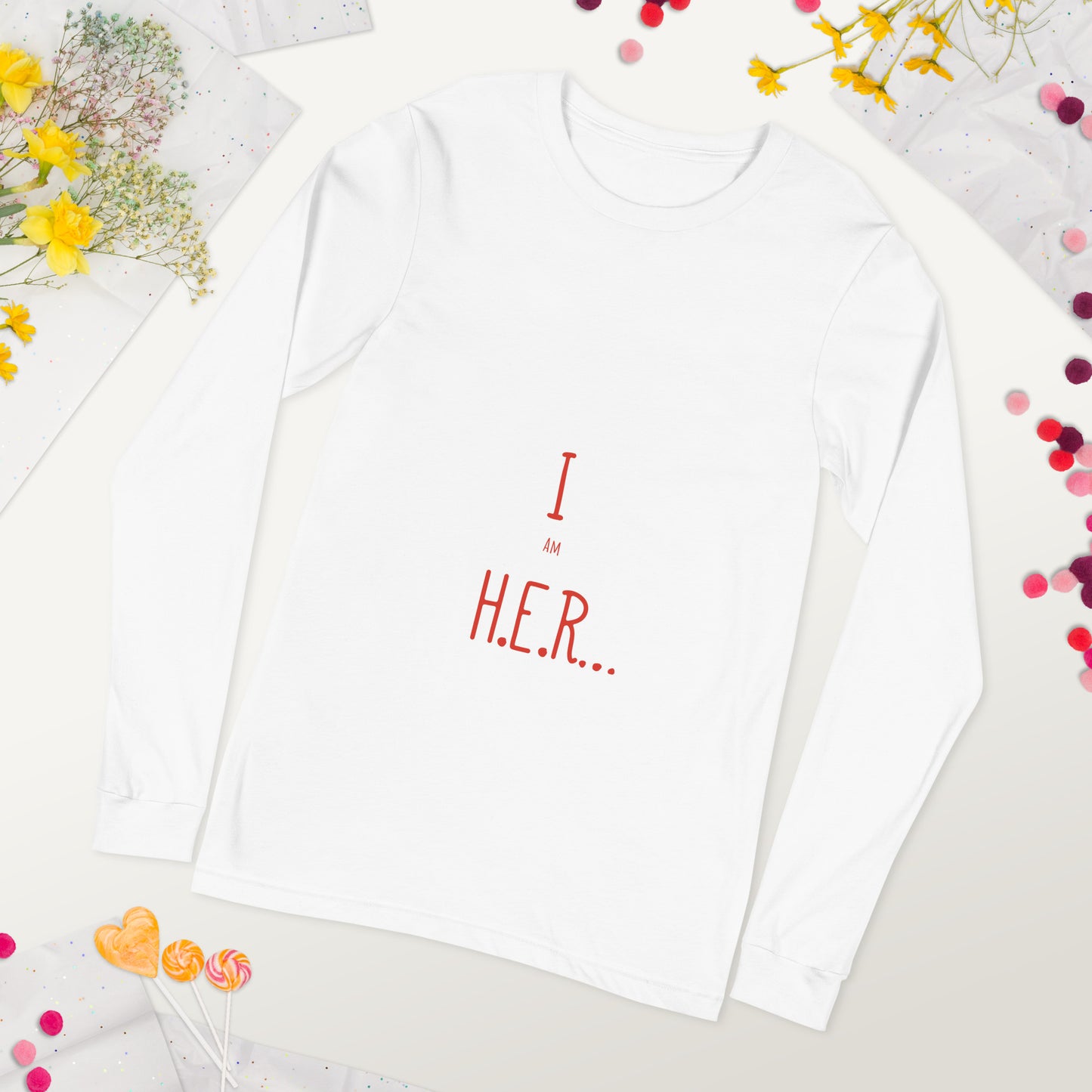 H.E.R Lux Sweatshirt - Confidence stitched