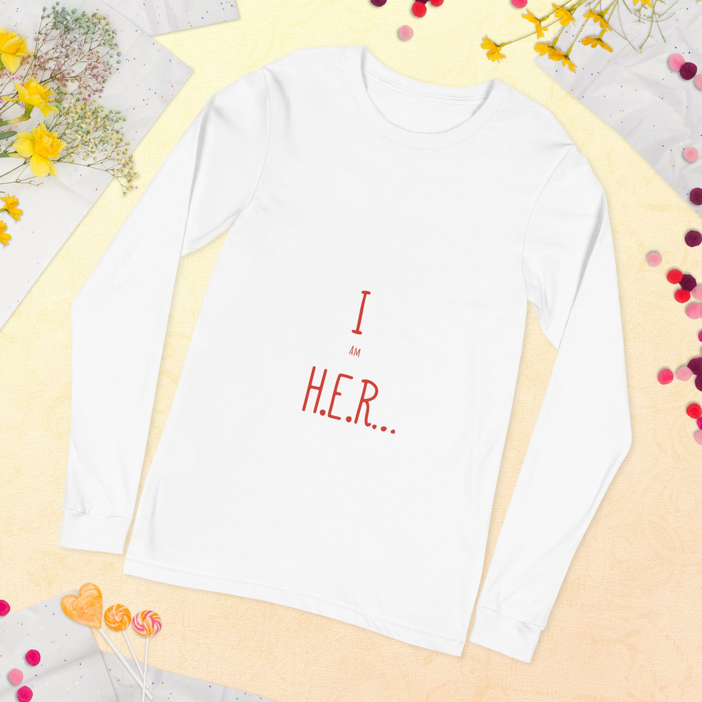 H.E.R Lux Sweatshirt - Confidence stitched