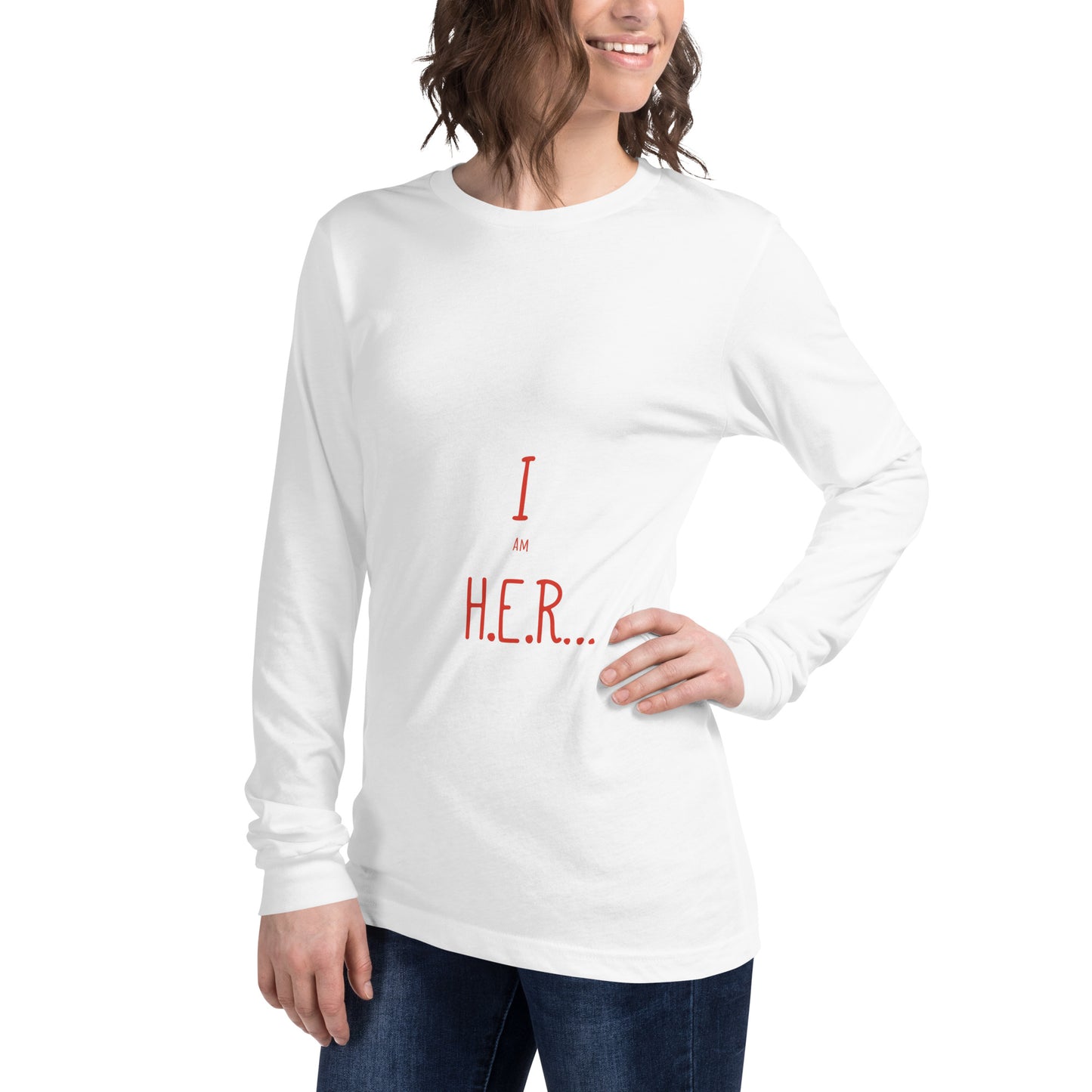 H.E.R Lux Sweatshirt - Confidence stitched