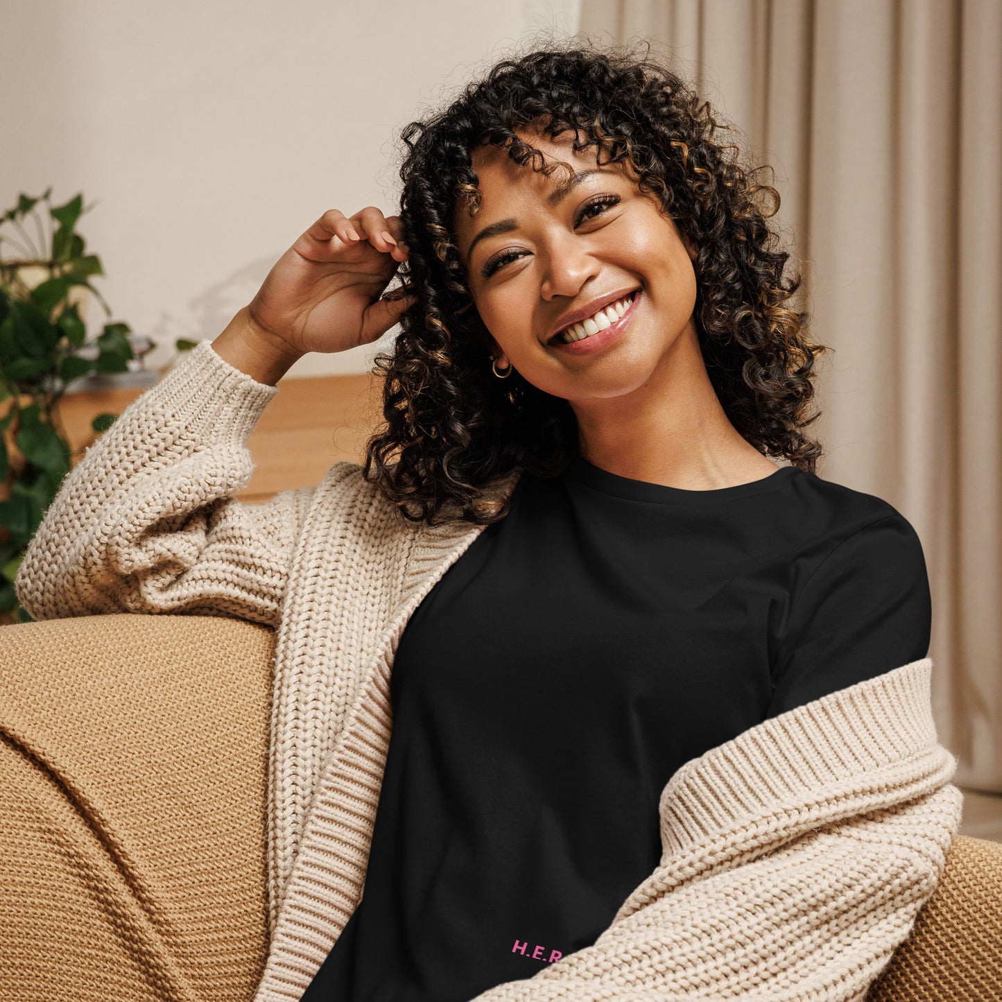 H.E.R empowerment style for women - motivational apparel
