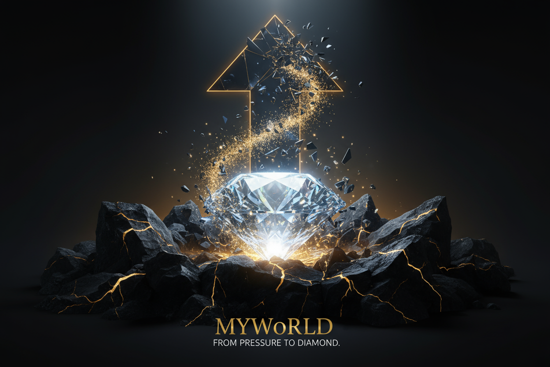 From Pressure to Diamond: The MYWoRLD Origin Story