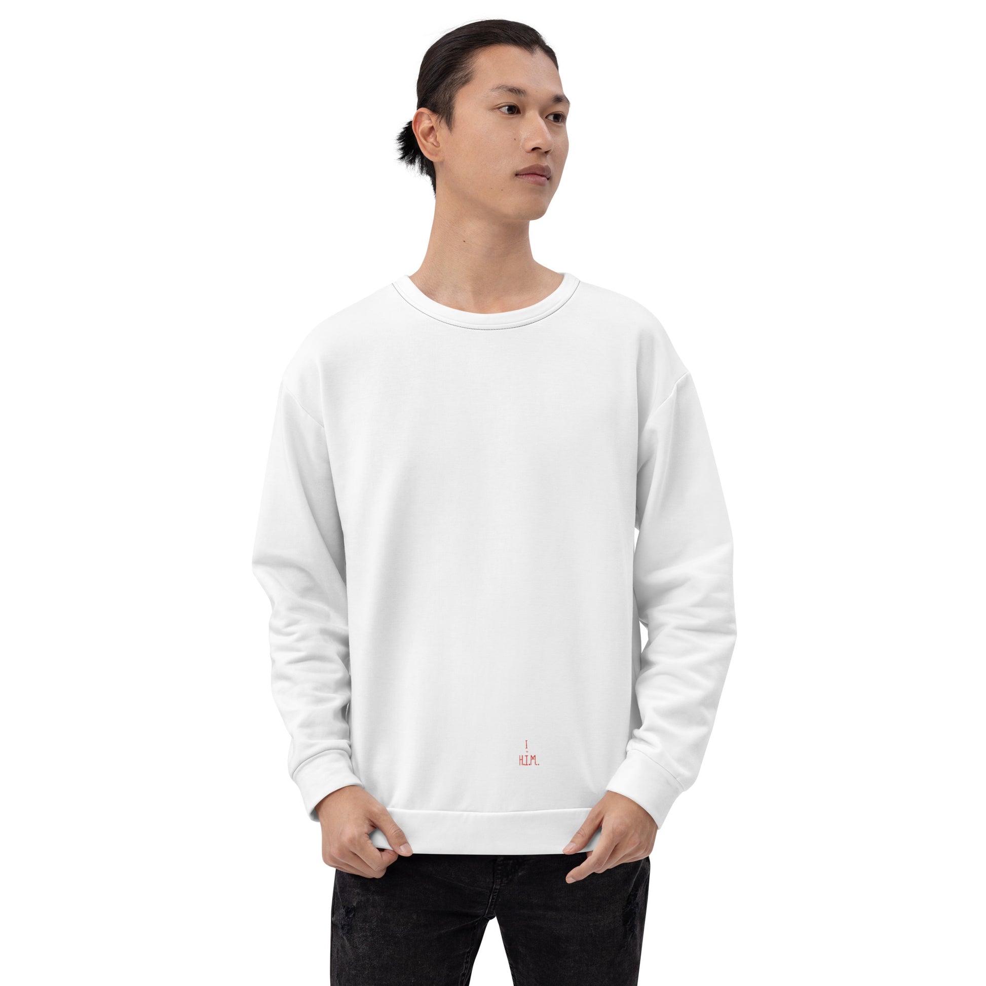 H.I.M empowerment streetwear sweatshirt for men