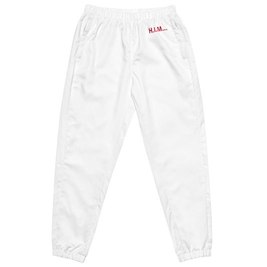 H.I.M empowerment streetwear track pants for men