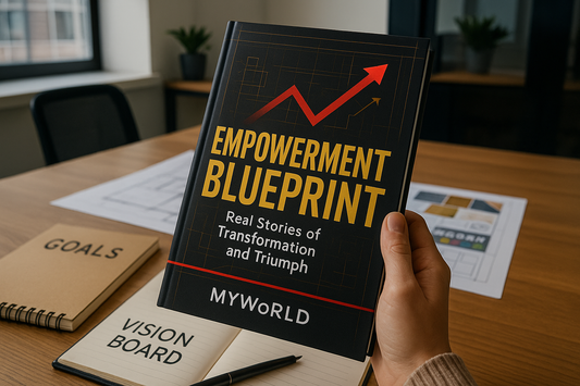 Empowerment Blueprint: Real Stories of Transformation and Triumph Lifestyle Book Cover