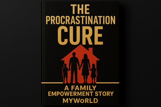 The Procrastination Cure - Family Empowerment Story Book Cover