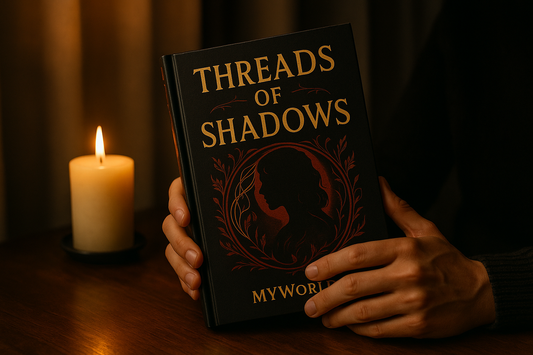 Threads of Shadows Lifestyle Book Cover