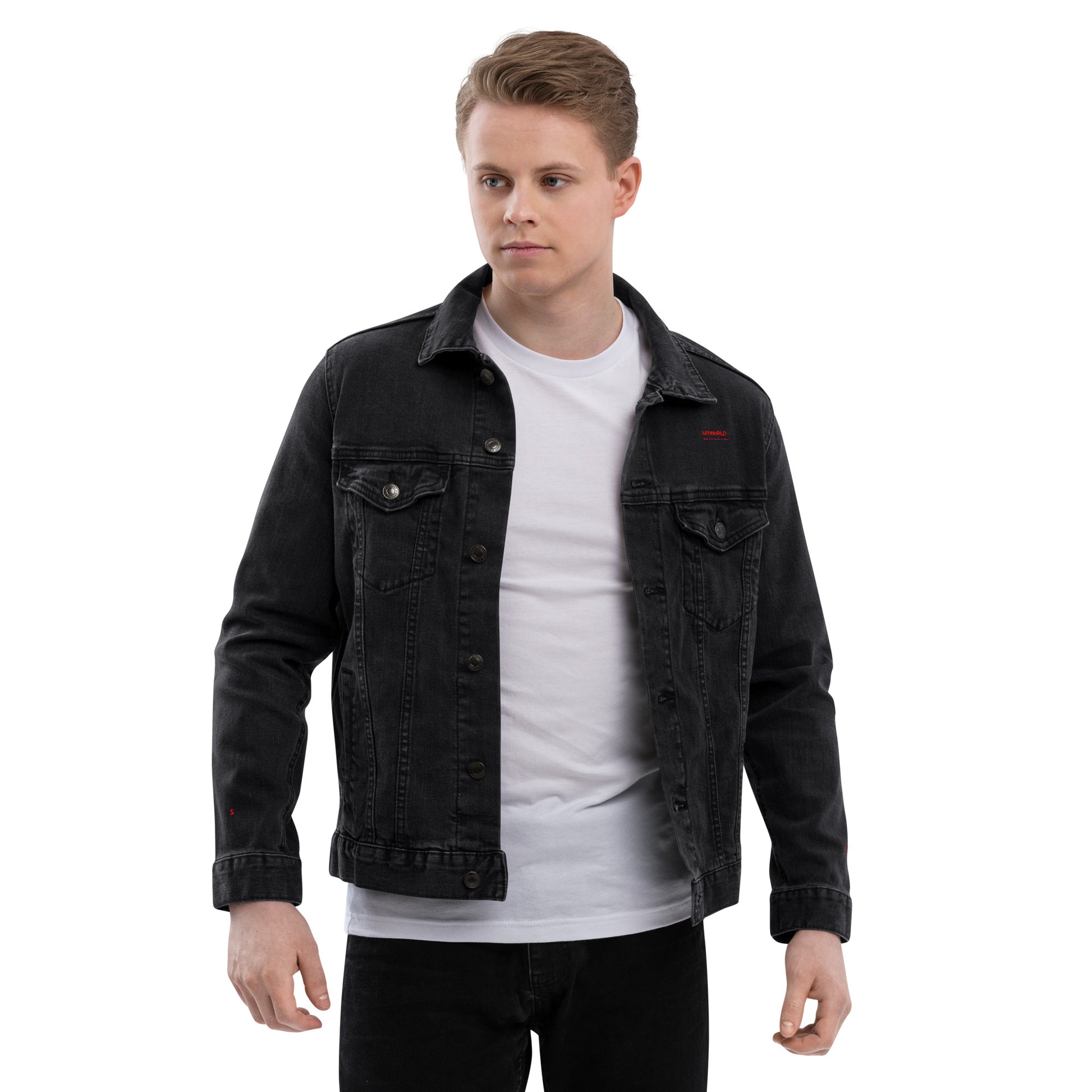 MYWoRLD denim jacket- Confidence stitched into every thread