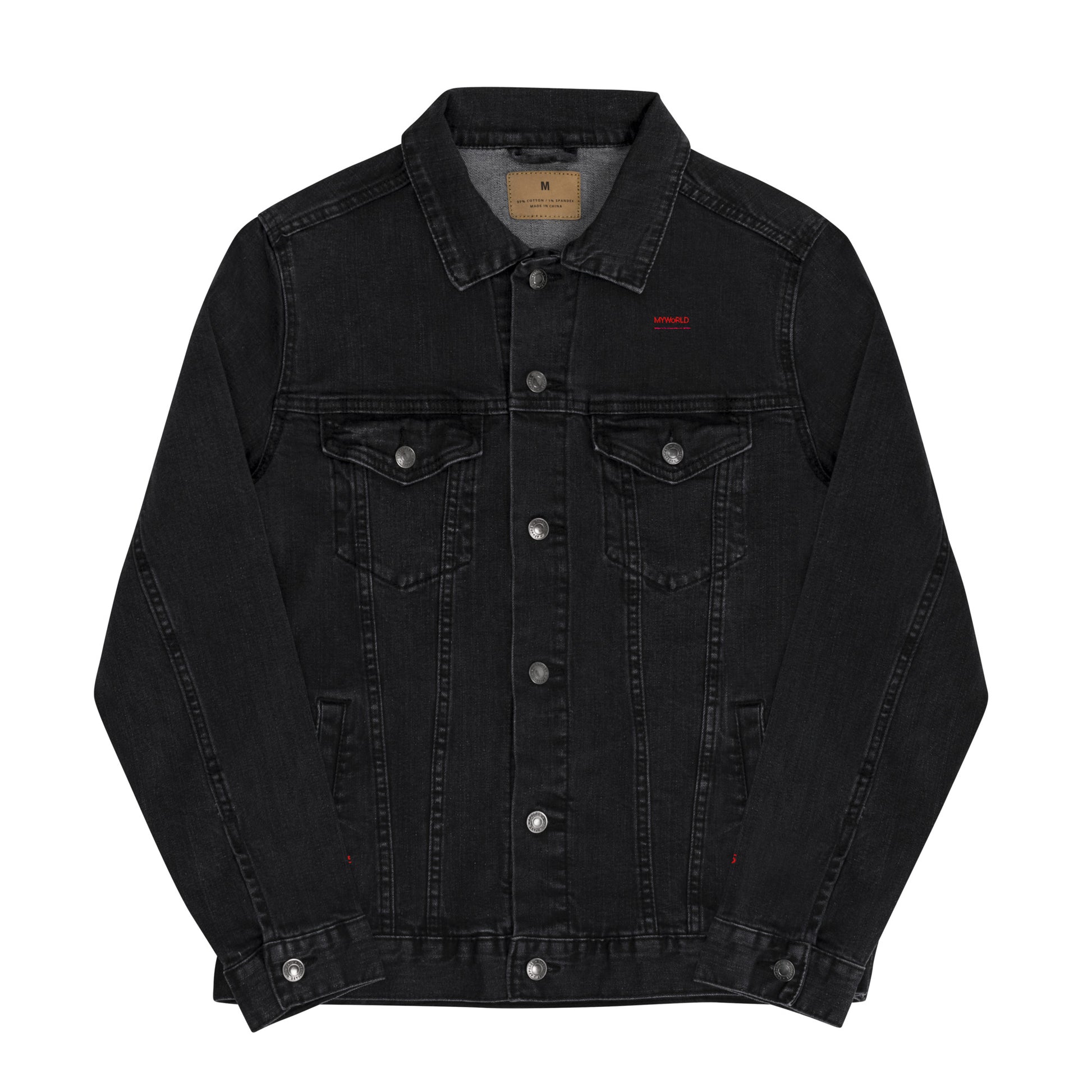 MYWoRLD denim jacket- Confidence stitched into every thread