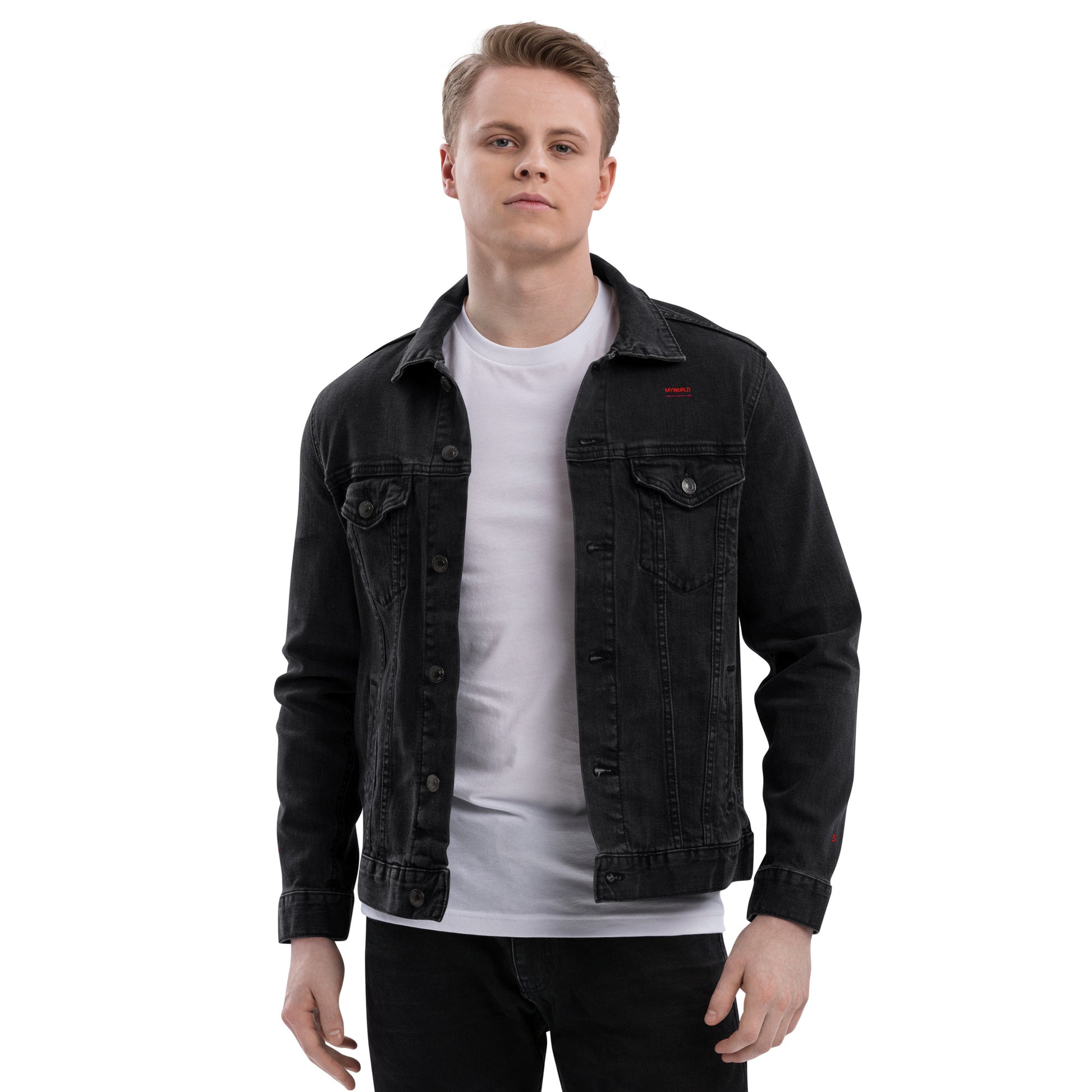 MYWoRLD denim jacket- Confidence stitched into every thread