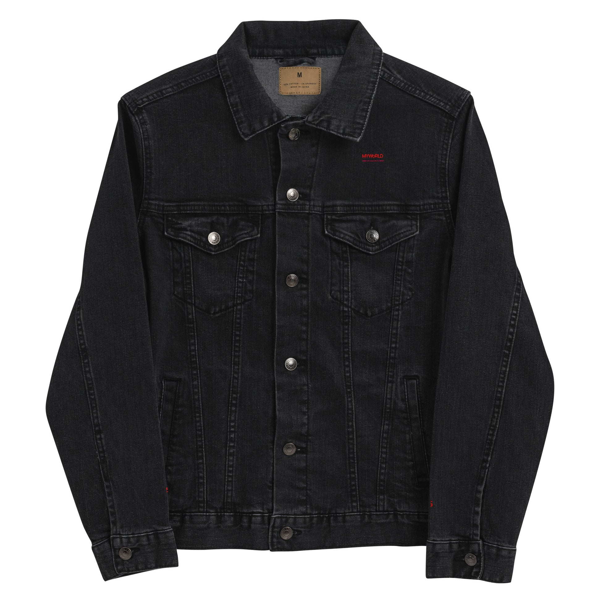 MYWoRLD denim jacket- Confidence stitched into every thread