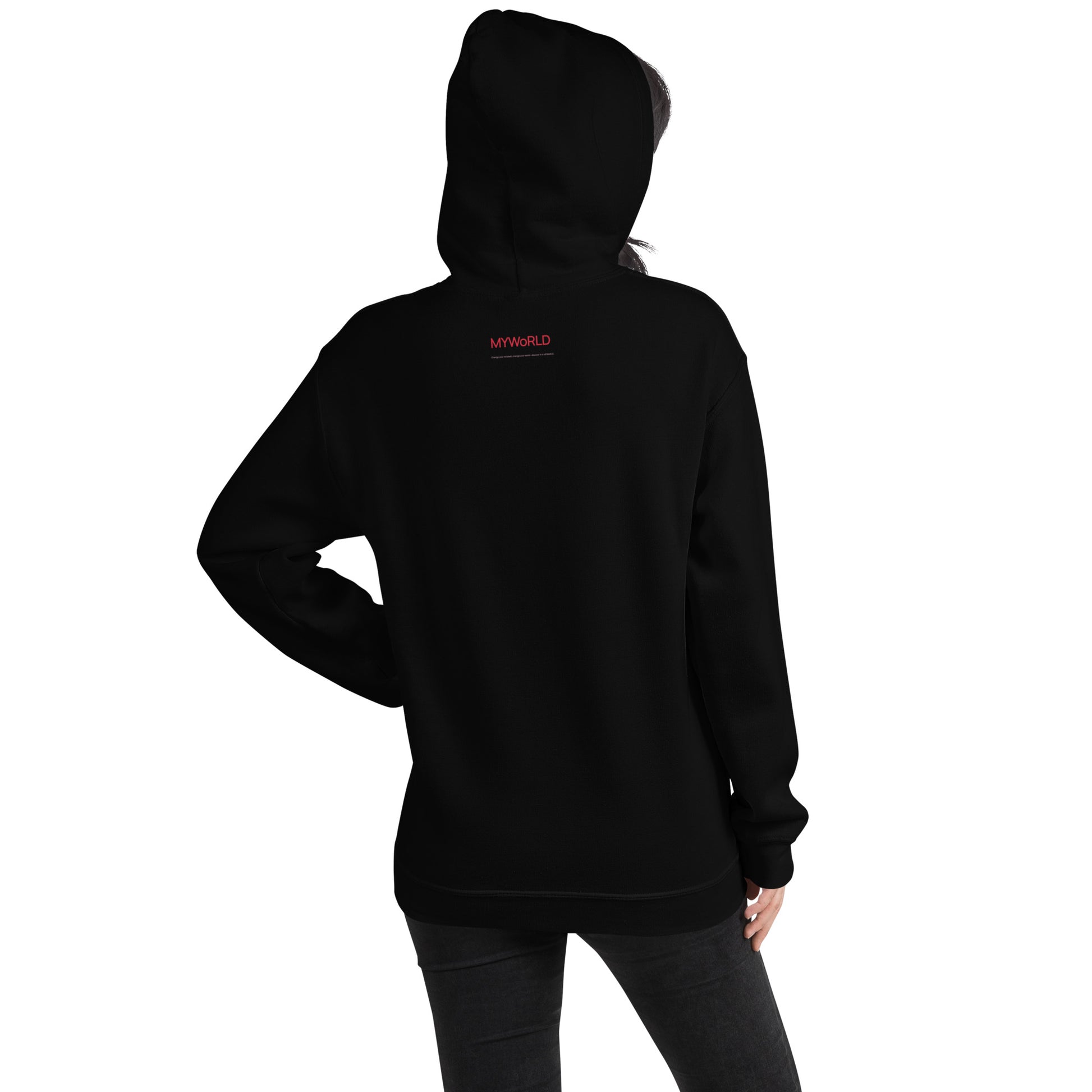 MYWoRLD women's hoodie- Confidence stitched into every thread