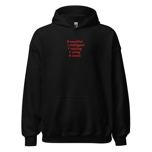 MYWoRLD women's hoodie- Confidence stitched into every thread