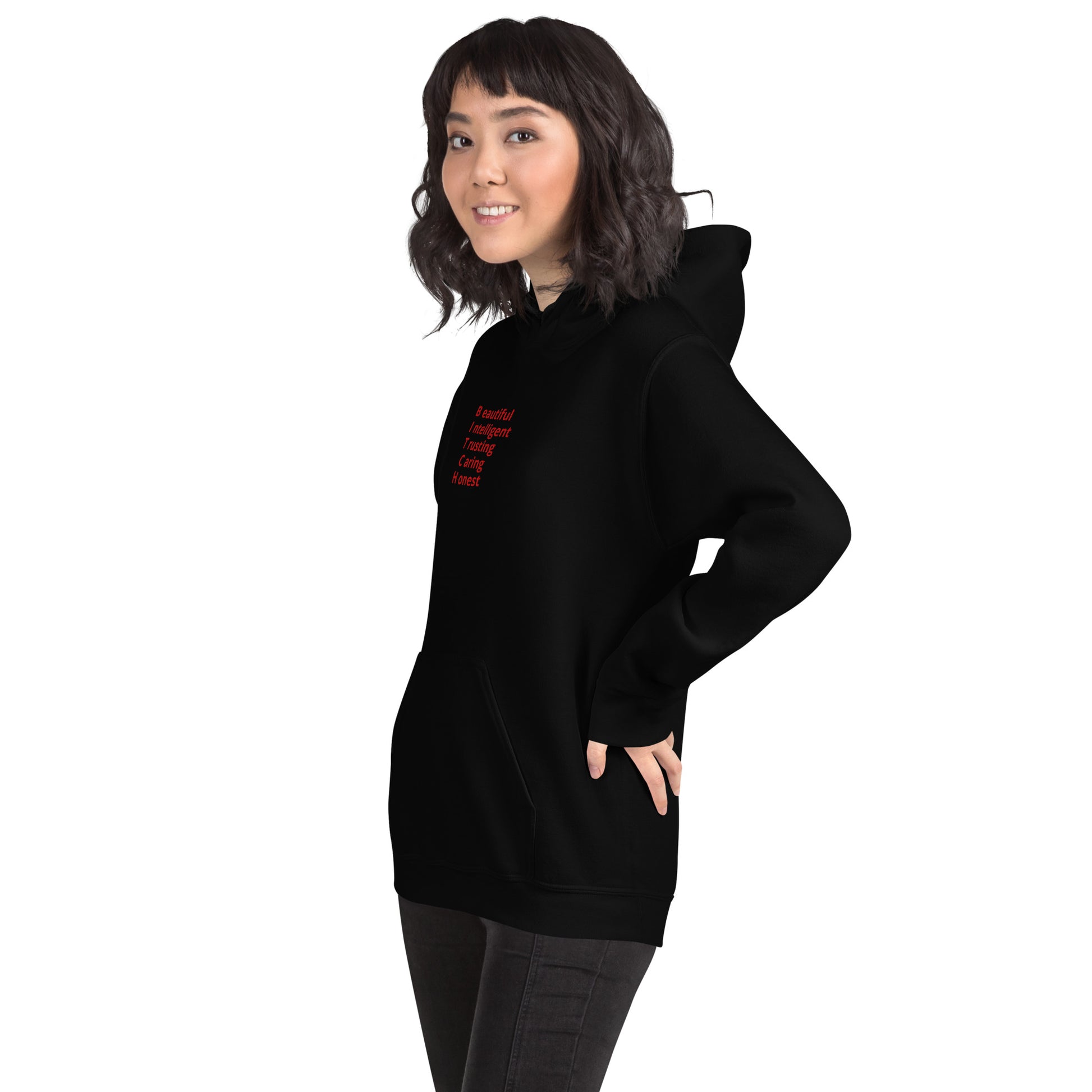 MYWoRLD women's hoodie- Confidence stitched into every thread