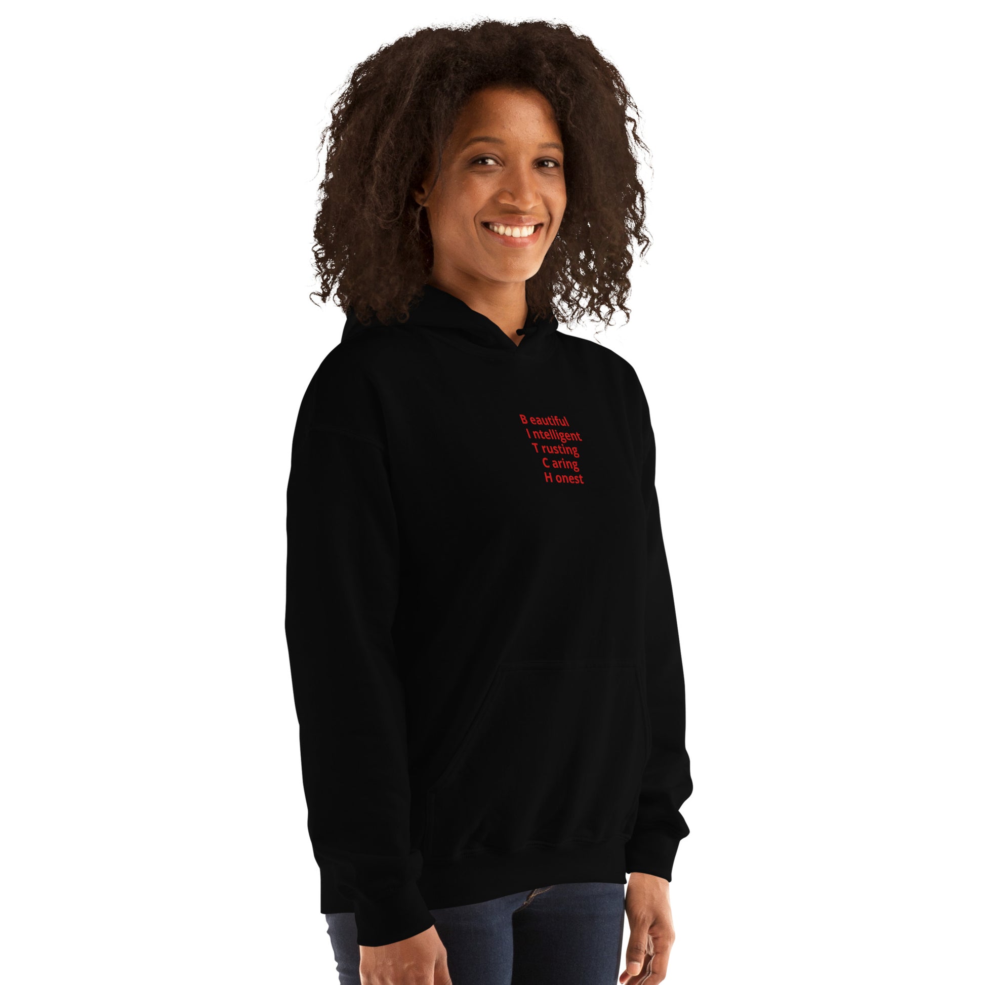 MYWoRLD women's hoodie- Confidence stitched into every thread