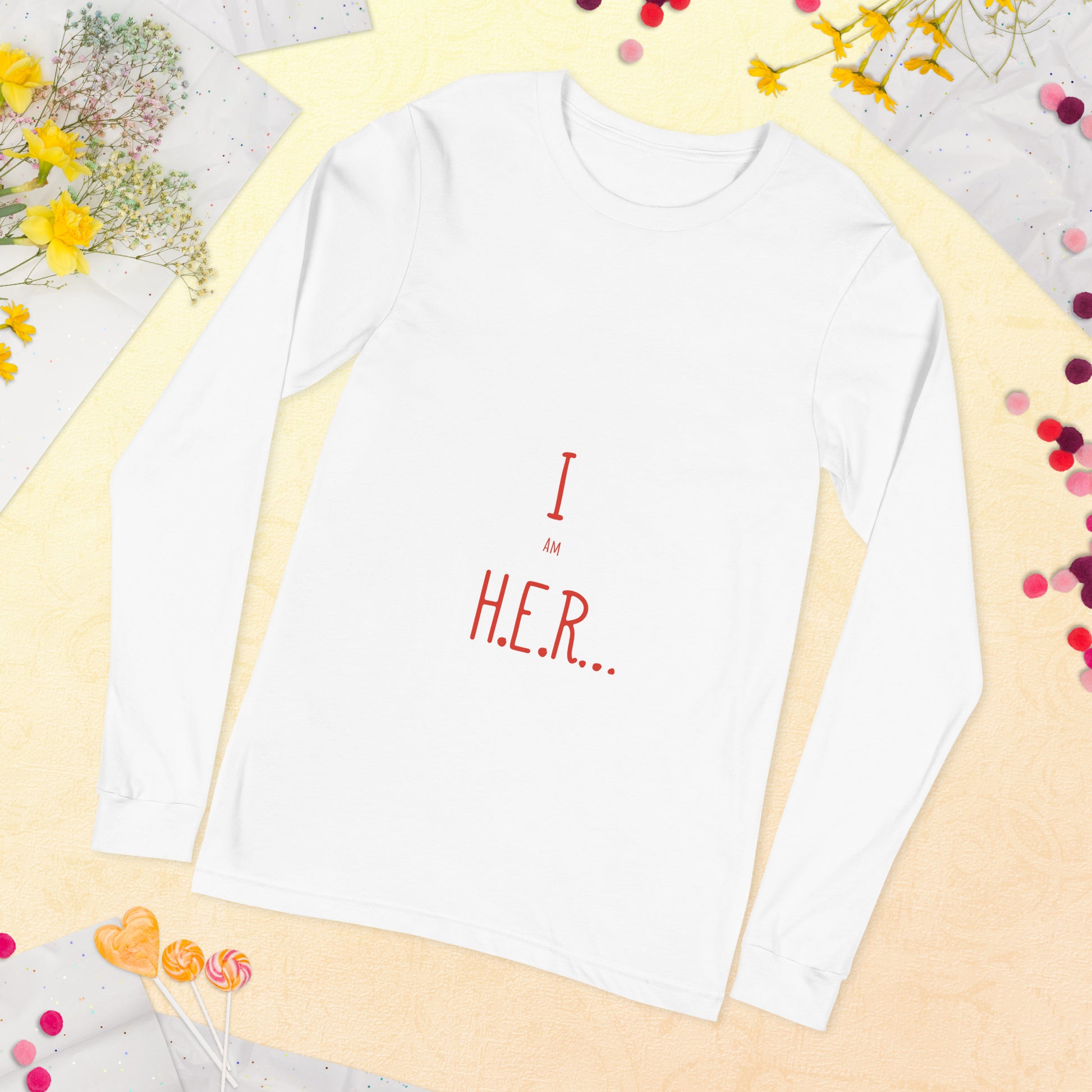 H.E.R Lux Sweatshirt - Confidence stitched